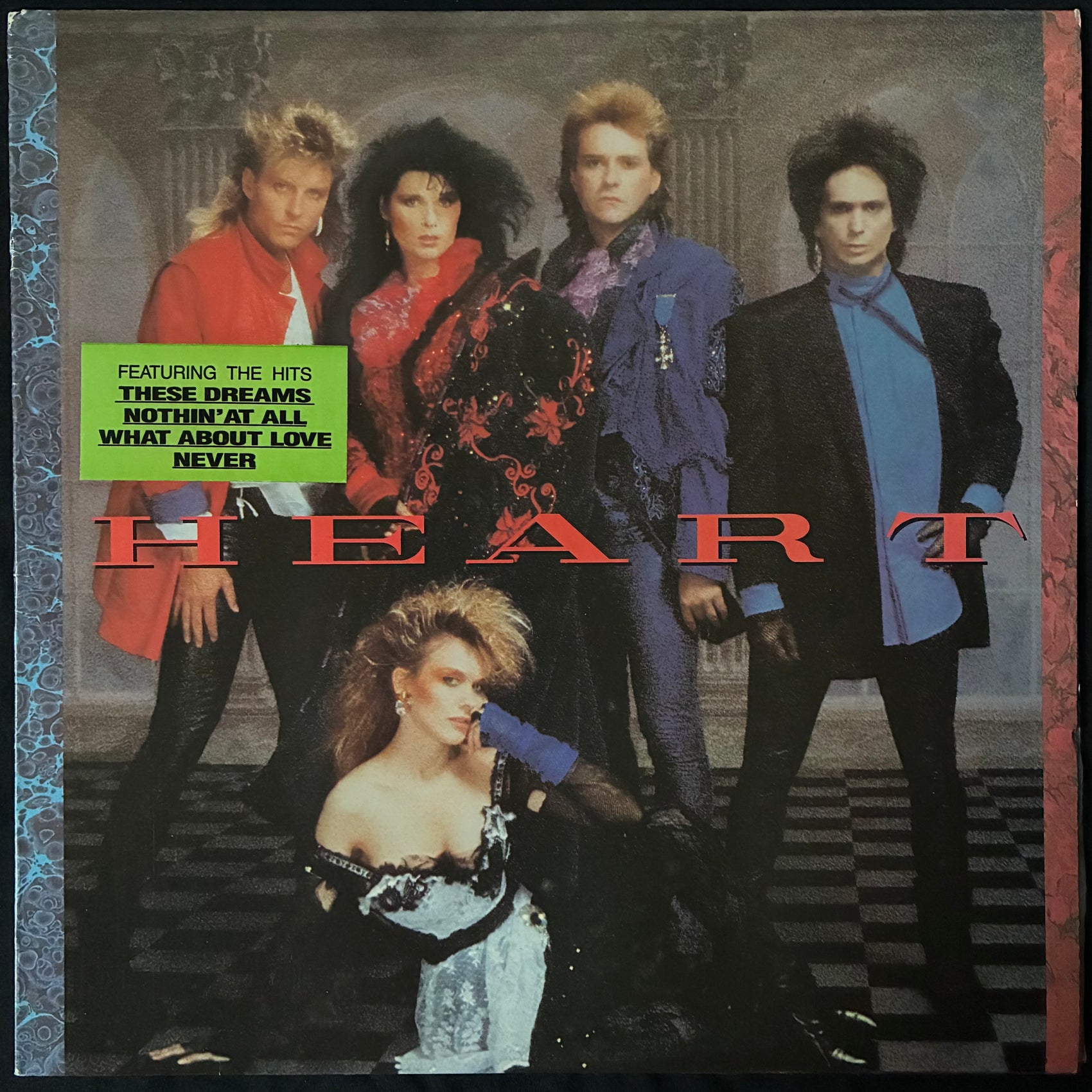 HEART - HEART (USED VINYL 1986 AUS EX/EX+)