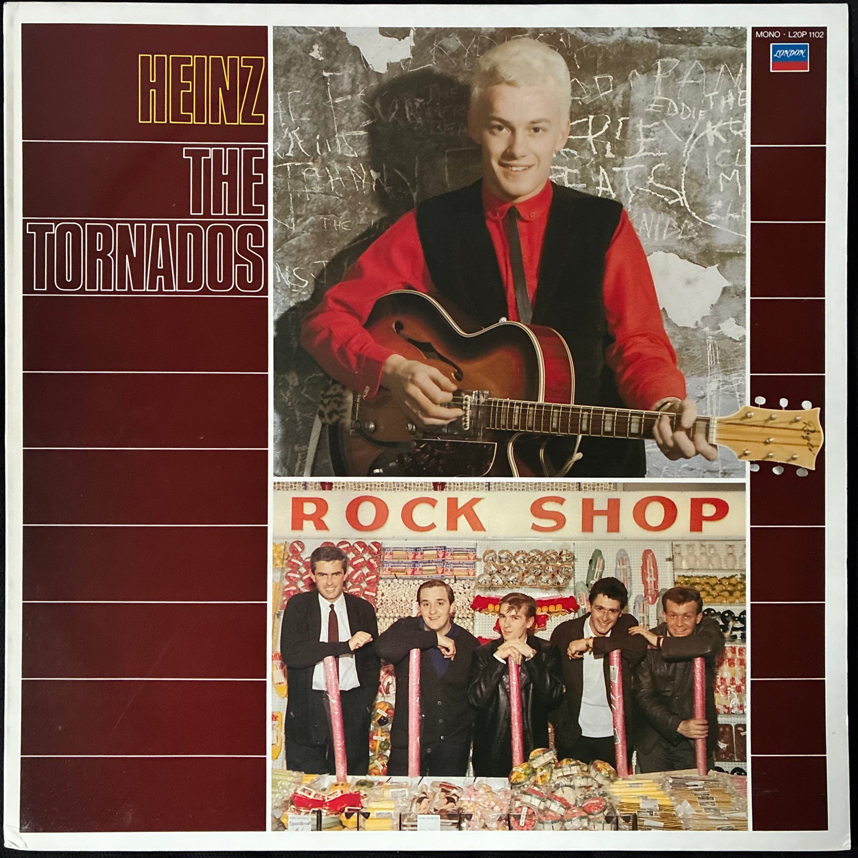 HEINZ THE TORNADOS - HEINZ THE TORNADOS (USED VINYL 1983 JAPAN M-/M-)