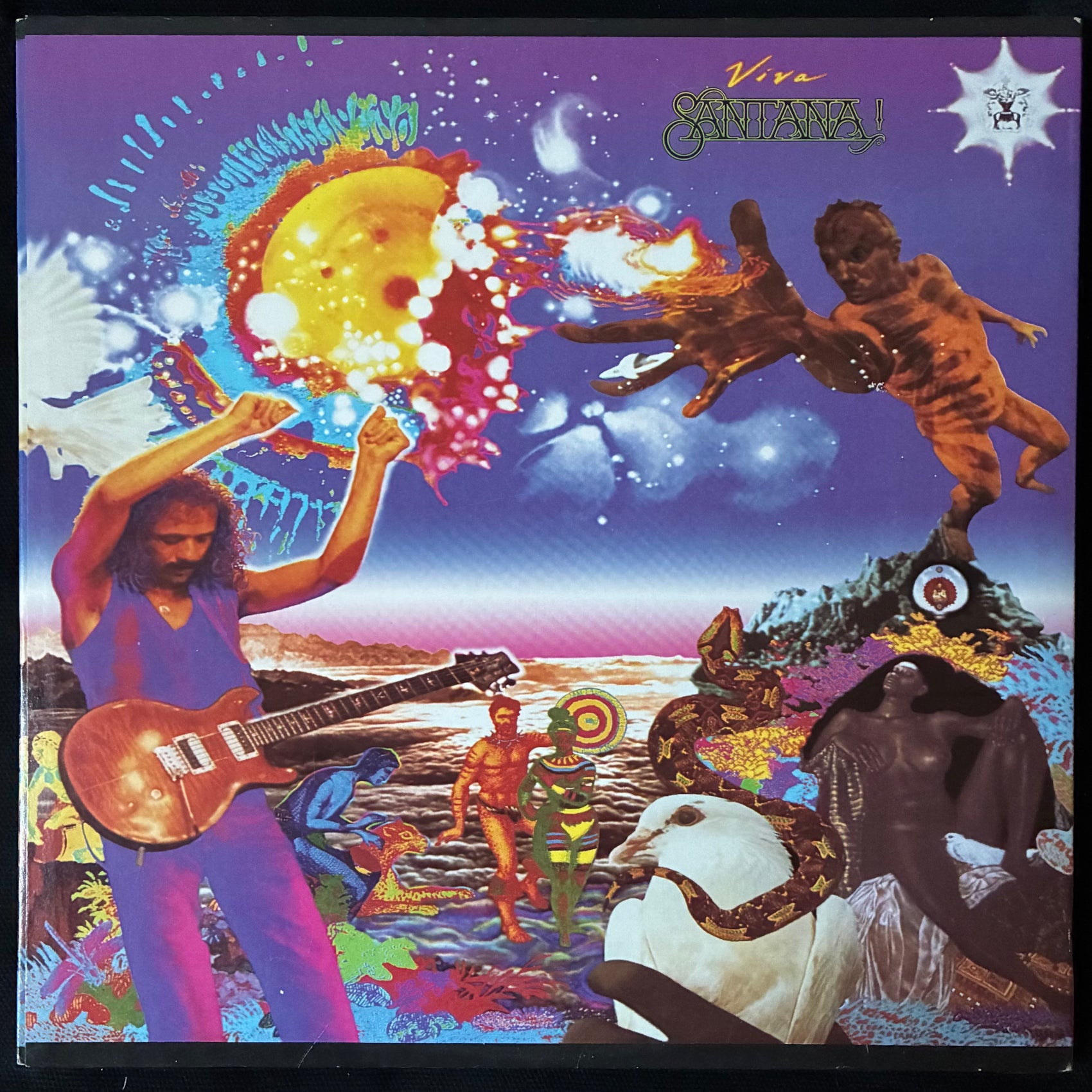 SANTANA - VIVA SANTANA! (3LP) (USED VINYL 1986 AUS M-/EX)