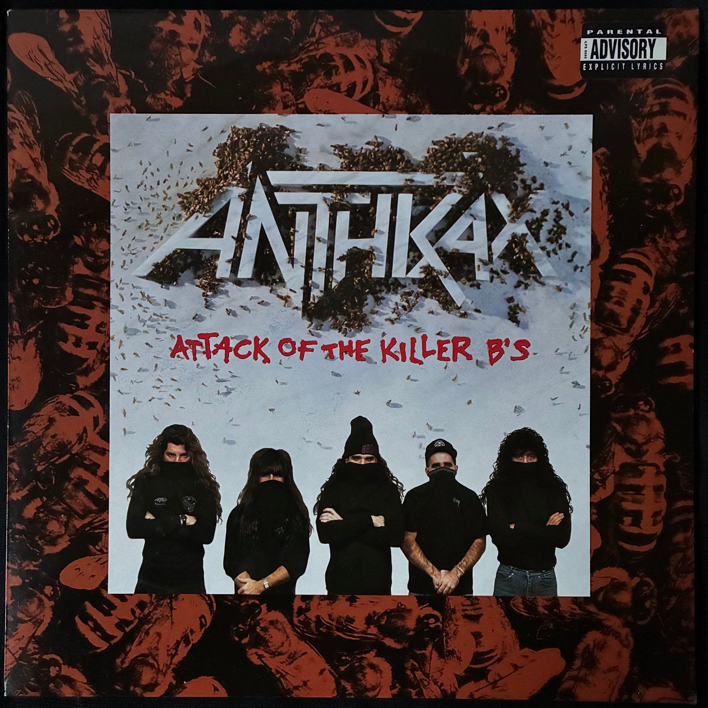 ANTHRAX - ATTACK OF THE KILLER B'S (USED VINYL 1991 UK M-/M-)