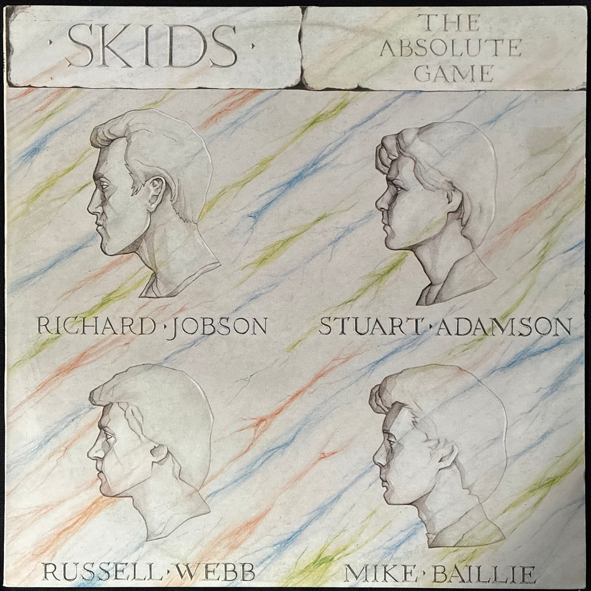 SKIDS - THE ABSOLUTE GAME (USED VINYL 1980 AUS M-/EX+)
