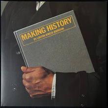 Load image into Gallery viewer, LINTON KWESI JOHNSON - MAKING HISTORY (YELLOW COLOURED) (USED VINYL 2021 M-/M-)
