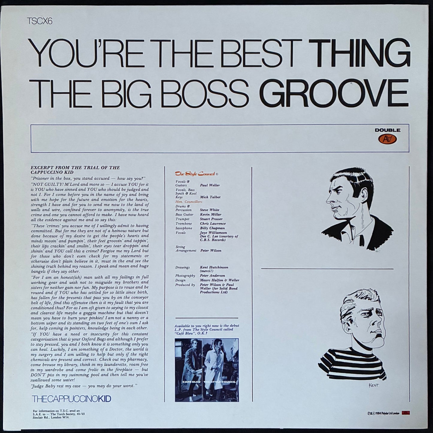 STYLE COUNCIL - GROOVIN' (12" EP) (USED VINYL 1984 UK M-/M-)