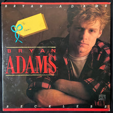 Load image into Gallery viewer, BRYAN ADAMS - RECKLESS (USED VINYL 1984 AUS EX+/EX)
