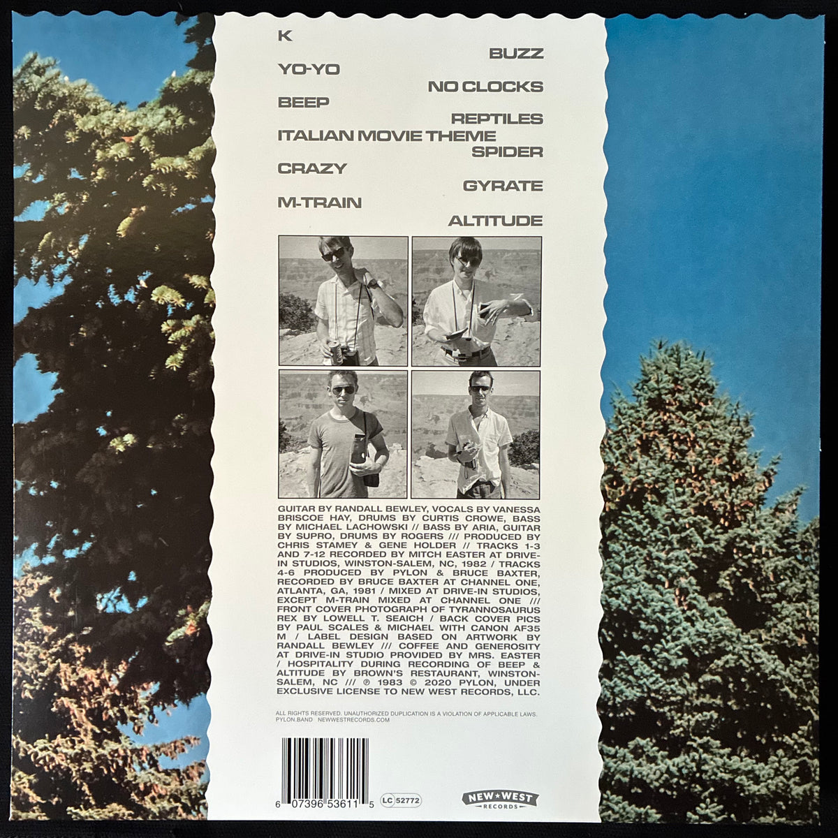 PYLON - PYLON BOX (4LP+BOOK BOX SET) (USED VINYL 2020 US M-/M-)