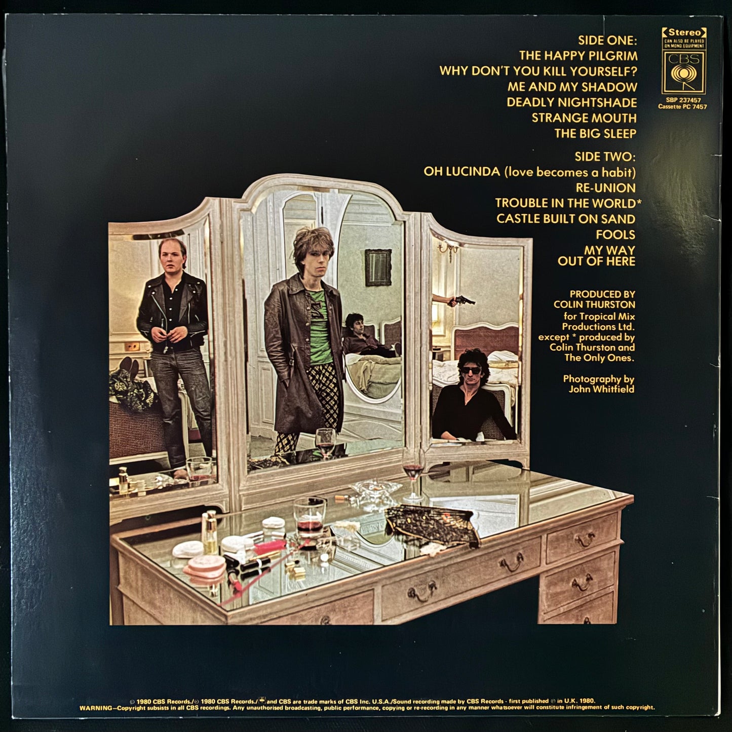 ONLY ONES - BABY'S GOT A GUN (USED VINYL 1980 AUS M-/M-)