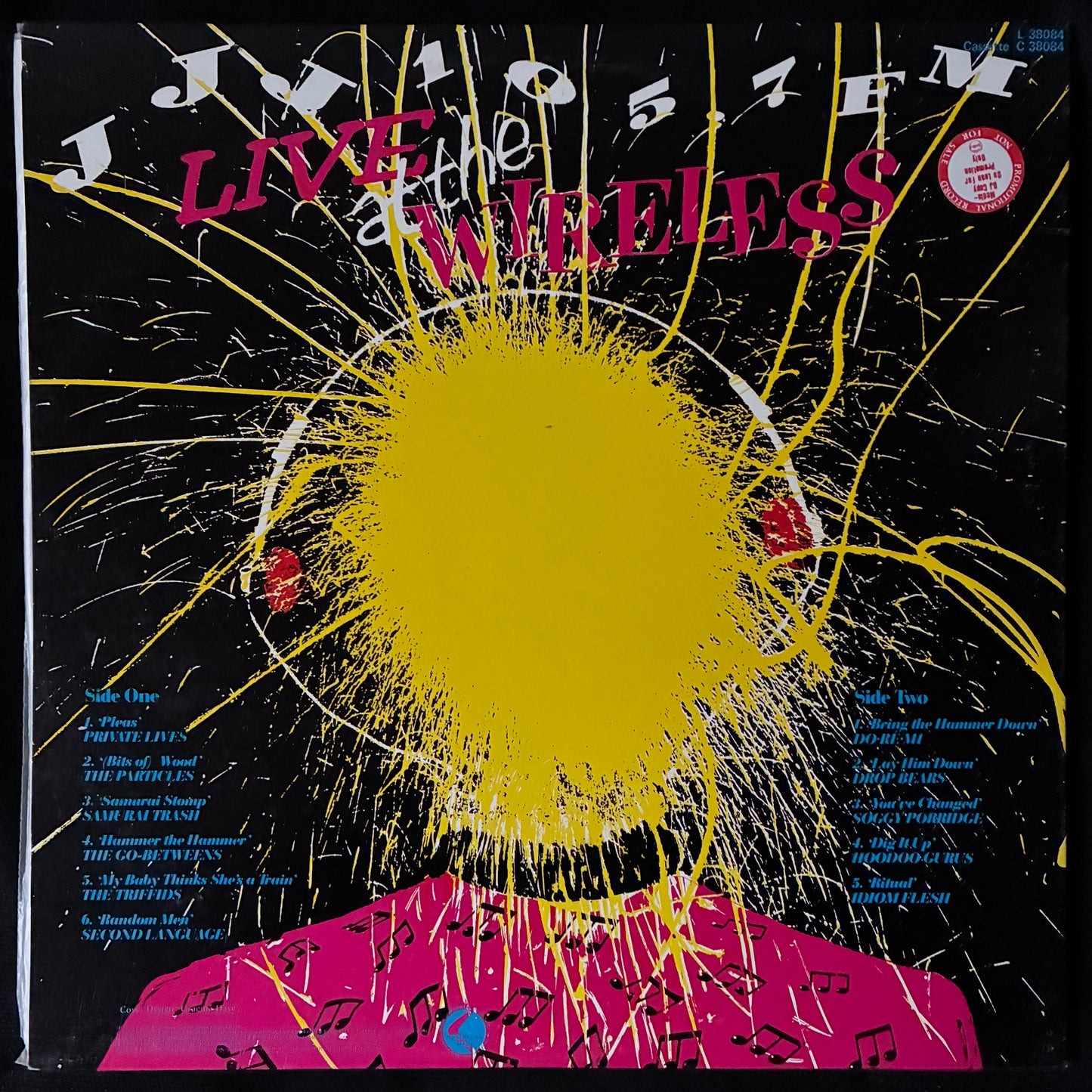 VARIOUS ARTISTS - LIVE AT THE WIRELESS (PROMO) (USED VINYL 1983 AUS M-/M-)