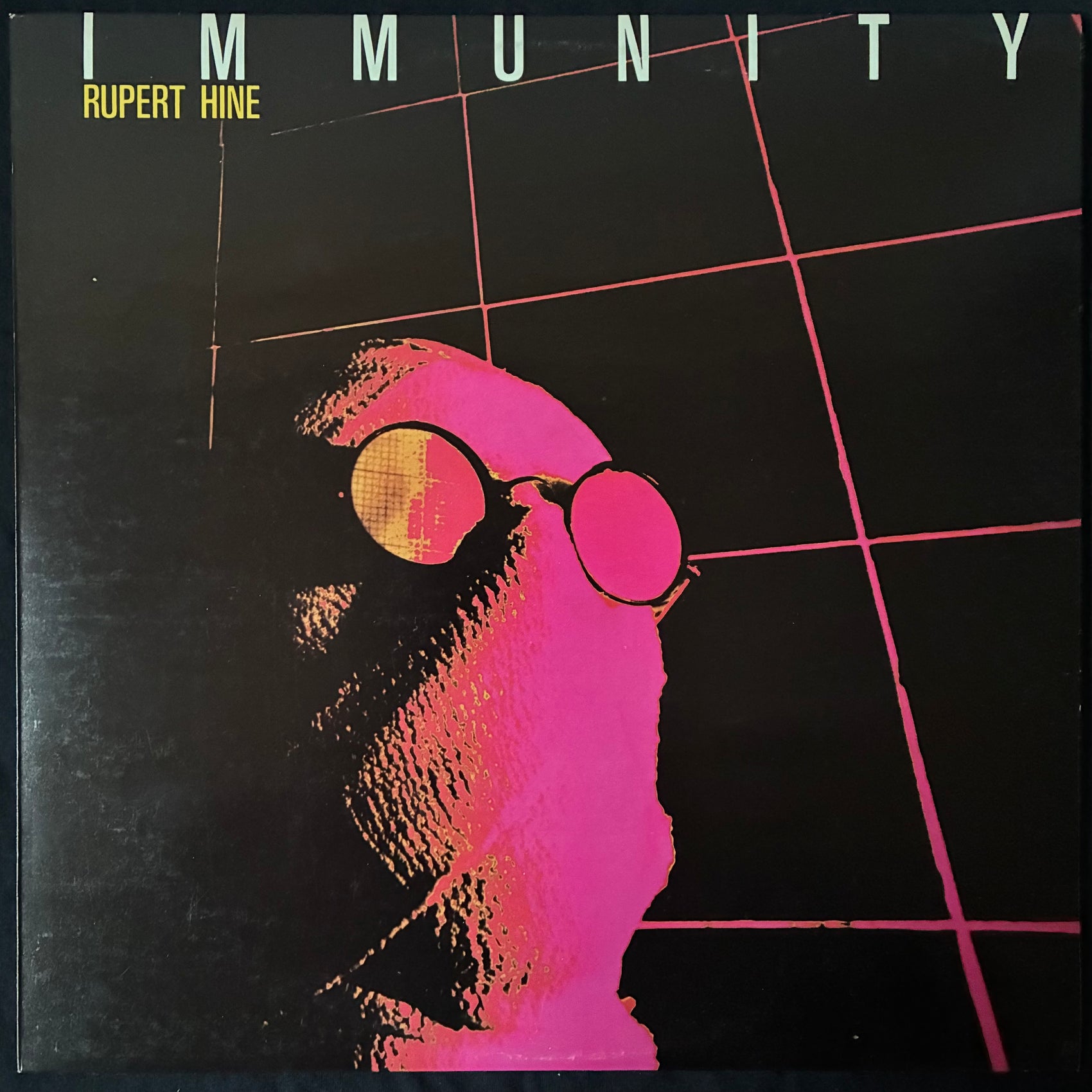 RUPERT HINE - IMMUNITY (USED VINYL 1981 AUS M-/EX+)