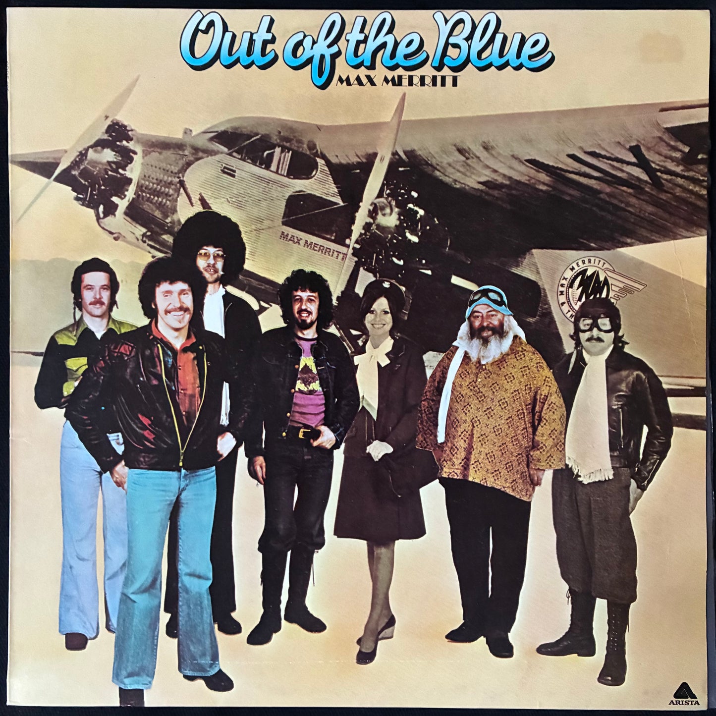 MAX MERRITT AND THE METEORS - OUT OF THE BLUE (USED VINYL 1976 AUS M-/EX+)