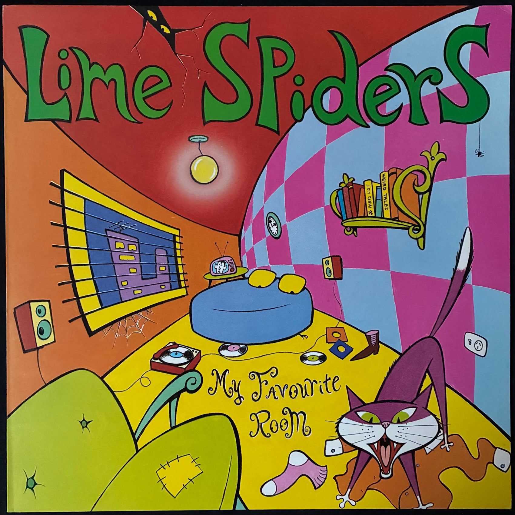 LIME SPIDERS - MY FAVOURITE ROOM (12") (USED VINYL 1987 AUS M-/M-)