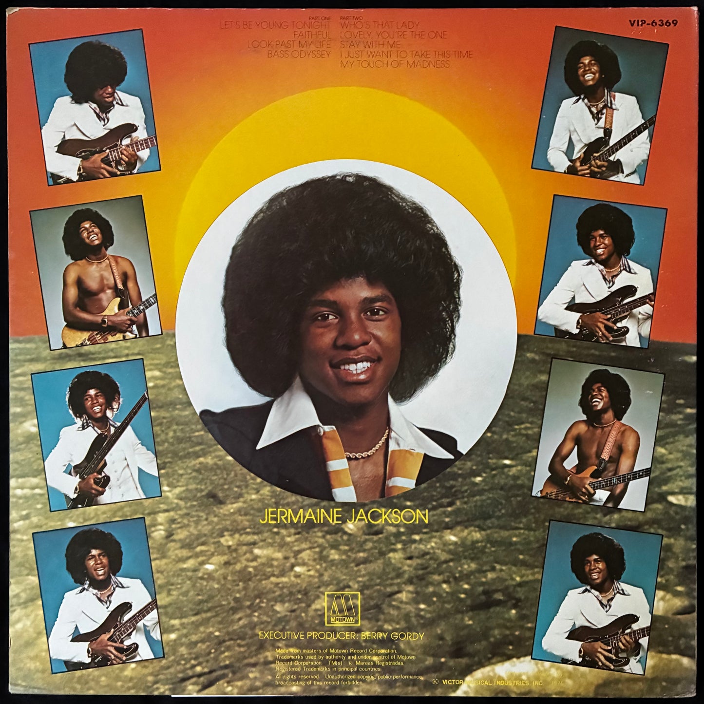 JERMAINE JACKSON - MY NAME IS JERMAINE (WHITE LABEL PROMO) (USED VINYL 1976 JAPAN M-/EX+)