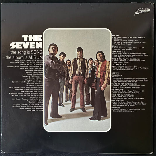SEVEN - THE SONG IS SONG - THE ALBUM IS ALBUM (USED VINYL 1970 US M-/EX+)