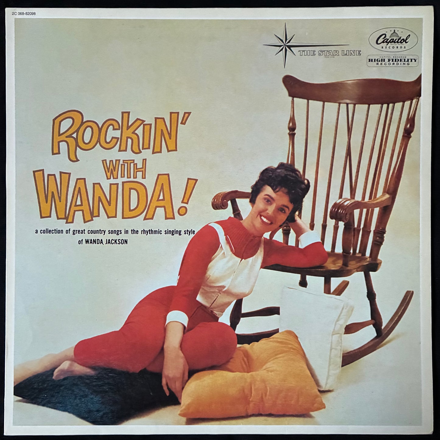 WANDA JACKSON - ROCKIN' WITH WANDA! (USED VINYL 1981 FRANCE M-/M-)