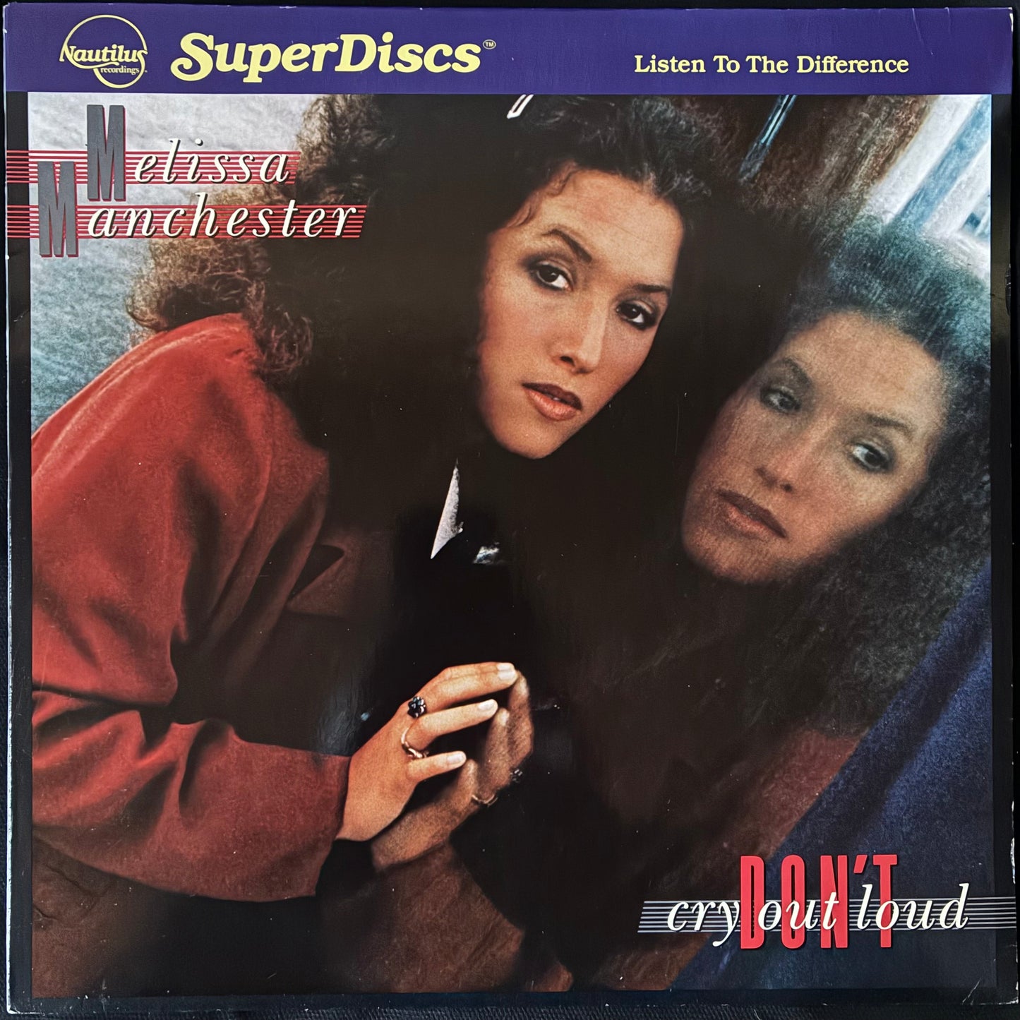 MELISSA MANCHESTER - DON'T CRY OUT LOUD (NAUTILUS PRESSING) (USED VINYL 1978 US M-/EX+)