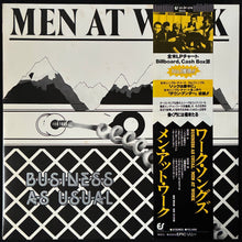 Load image into Gallery viewer, MEN AT WORK - BUSINESS AS USUAL (USED VINYL 1982 JAPAN M-/EX+)
