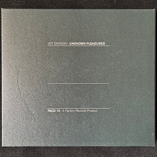 JOY DIVISION - UNKNOWN PLEASURES (2CD) (USED CD 2017 EU M-/M-)