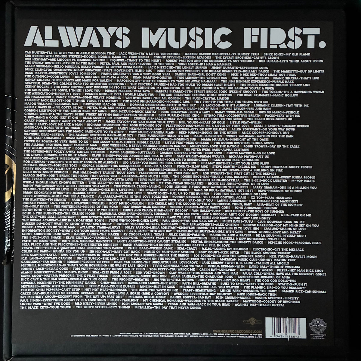 VARIOUS ARTISTS - REVOLUTIONS IN SOUND : WARNER BROS. RECORDS. THE FIRST FIFTY YEARS (USB STICK + BOOK BOX SET) (USED USB 2008 US M-/M-)
