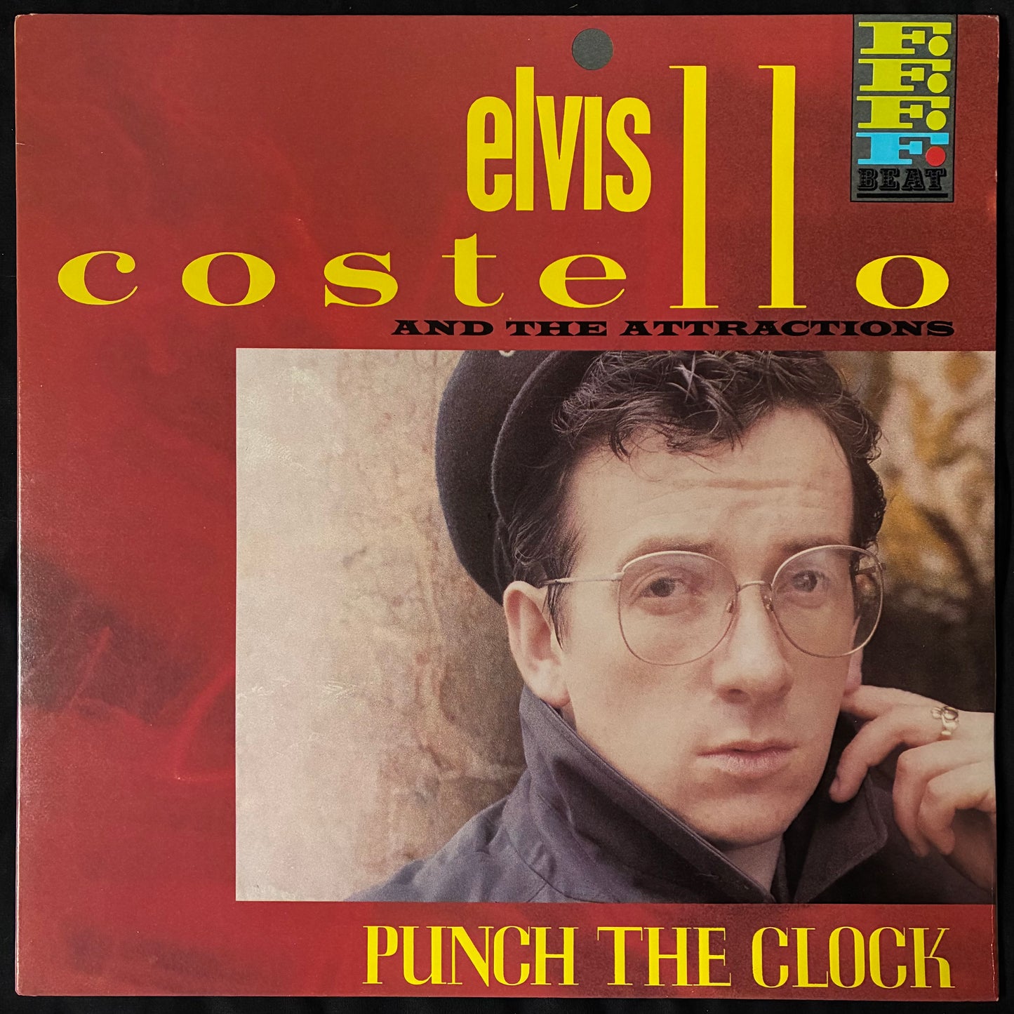 ELVIS COSTELLO AND THE ATTRACTIONS - PUNCH THE CLOCK (USED VINYL 1983 AUS M-/M-)