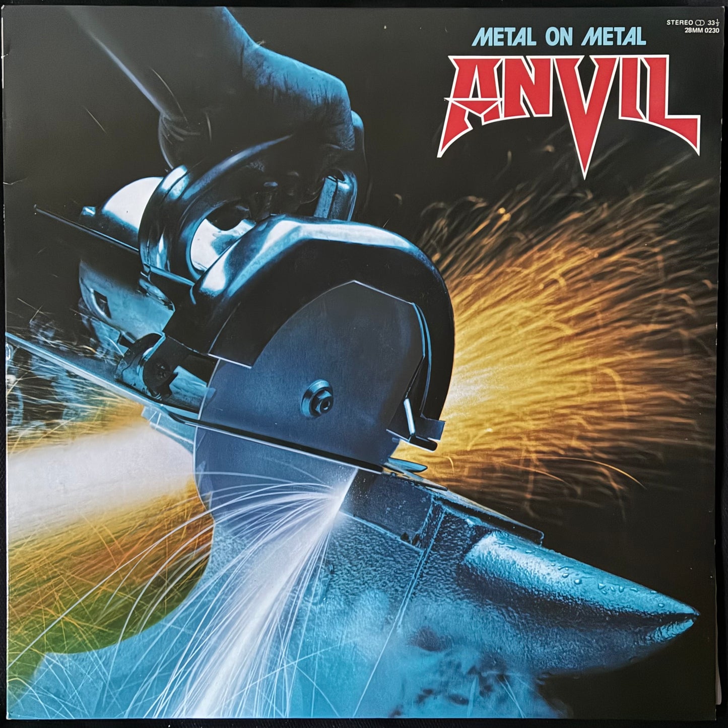 ANVIL - METAL ON METAL (USED VINYL 1982 JAPAN M-/M-)