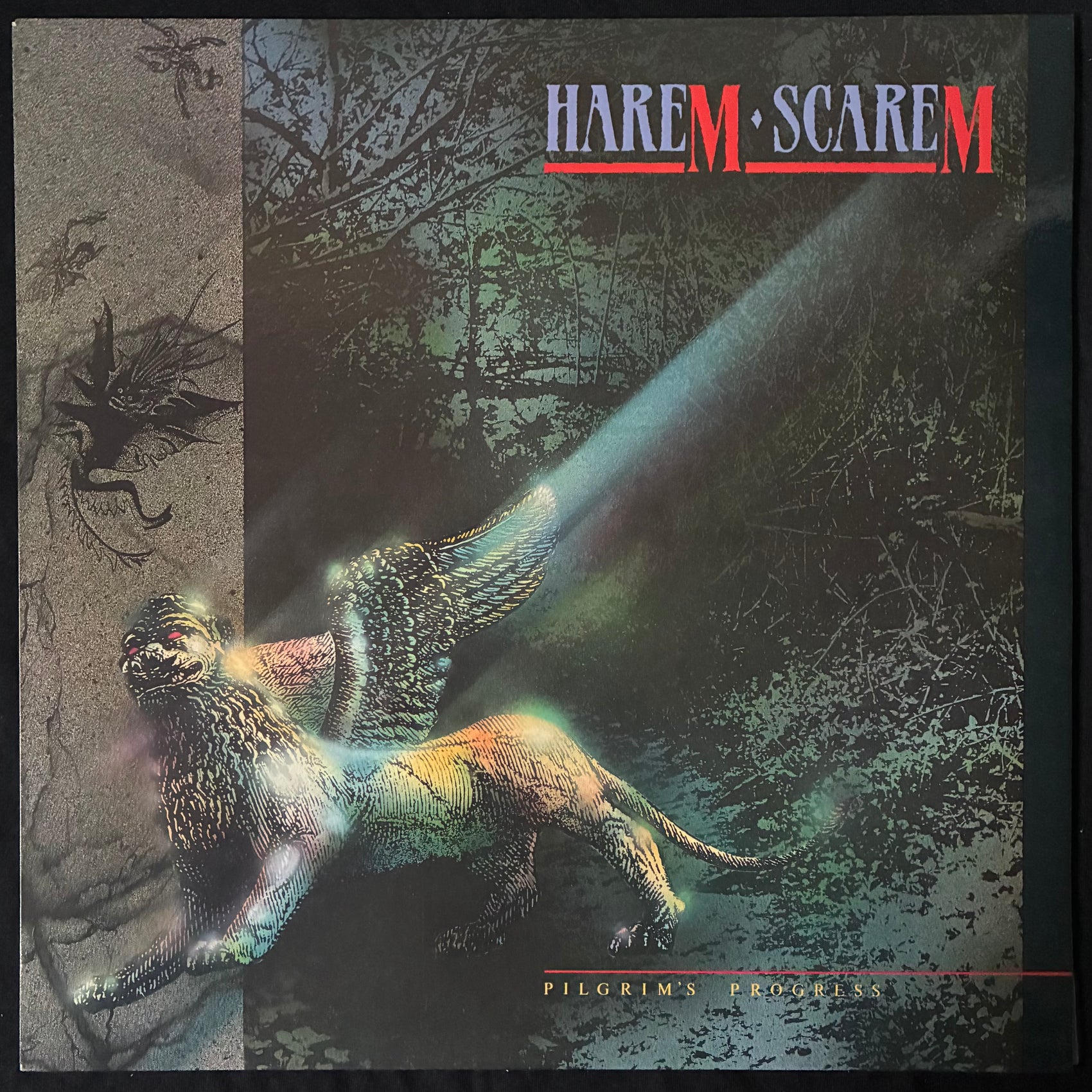 HAREM SCAREM - PILGRIM'S PROGRESS (USED VINYL 1986 AUS M-/M-)