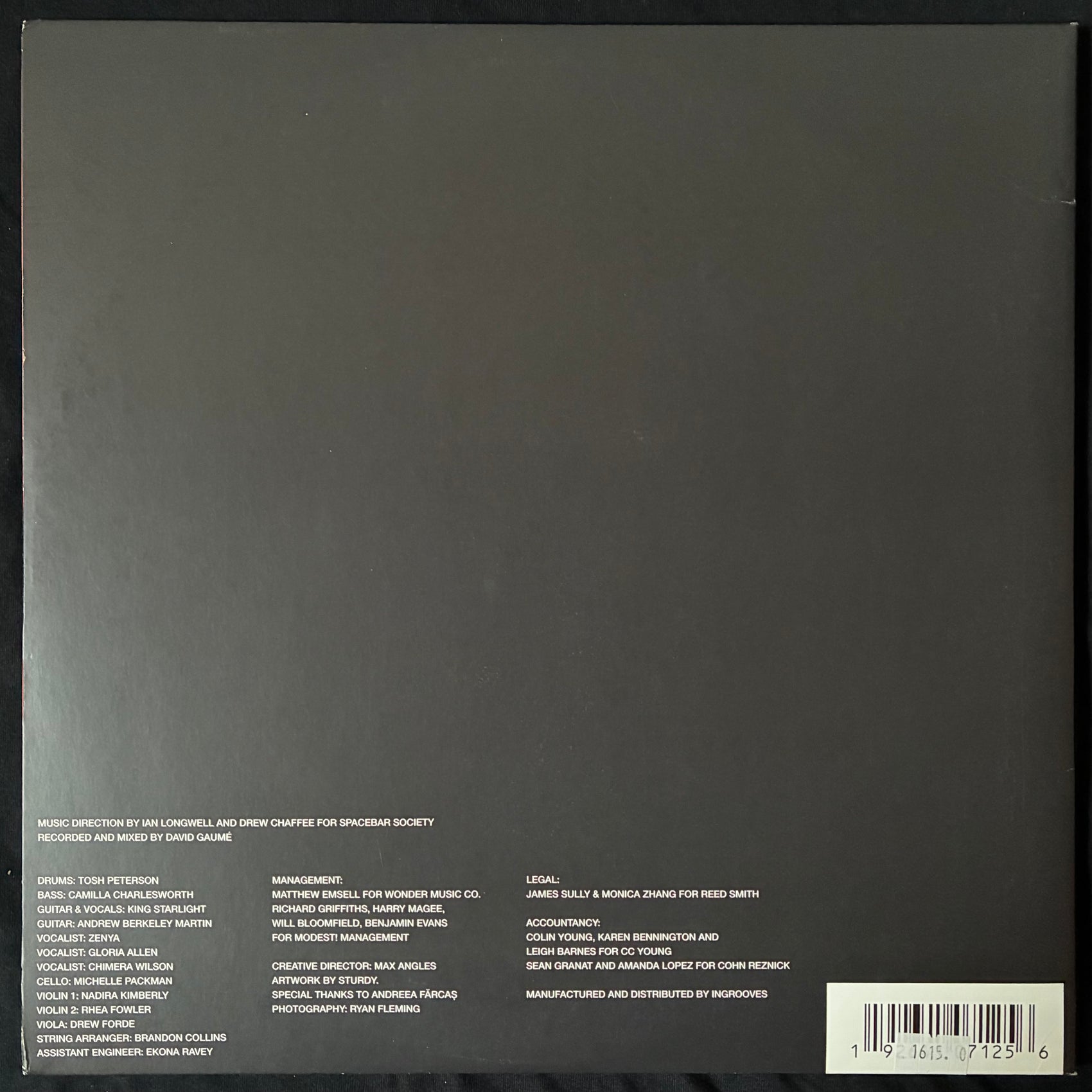 ASHTON IRWIN - SUPERBLOOM : A LIVE EXPERIENCE (RED COLOURED) (USED VINYL 2021 M-/M-)
