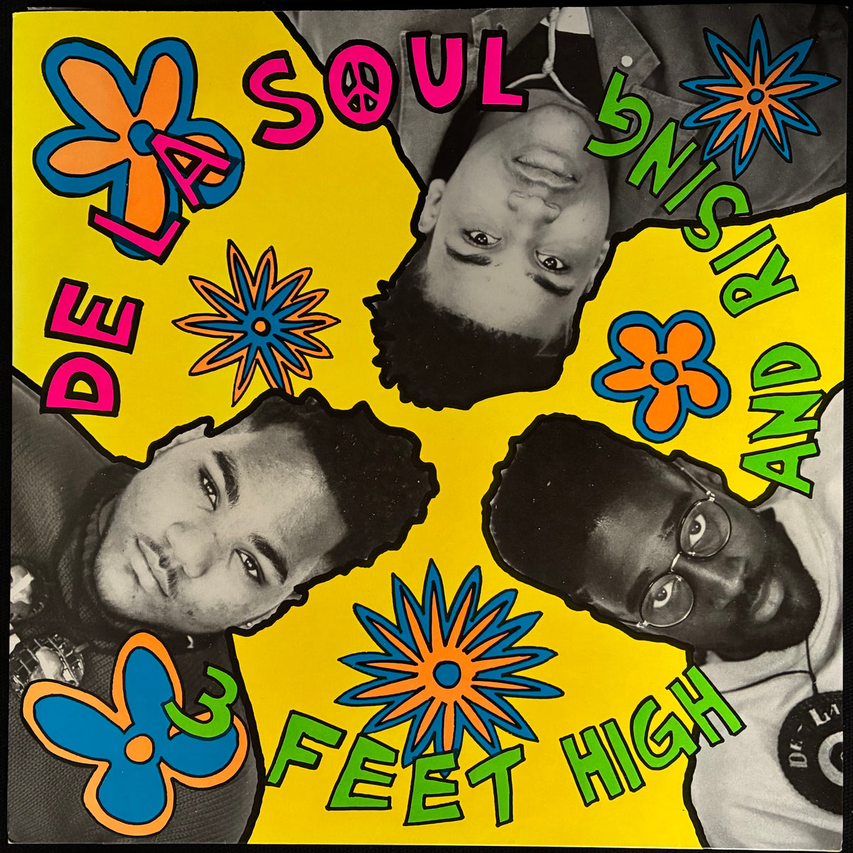 DE LA SOUL - 3 FEET HIGH AND RISING (FIRST PRESSING) (USED VINYL 1989 AUS M-/M-)