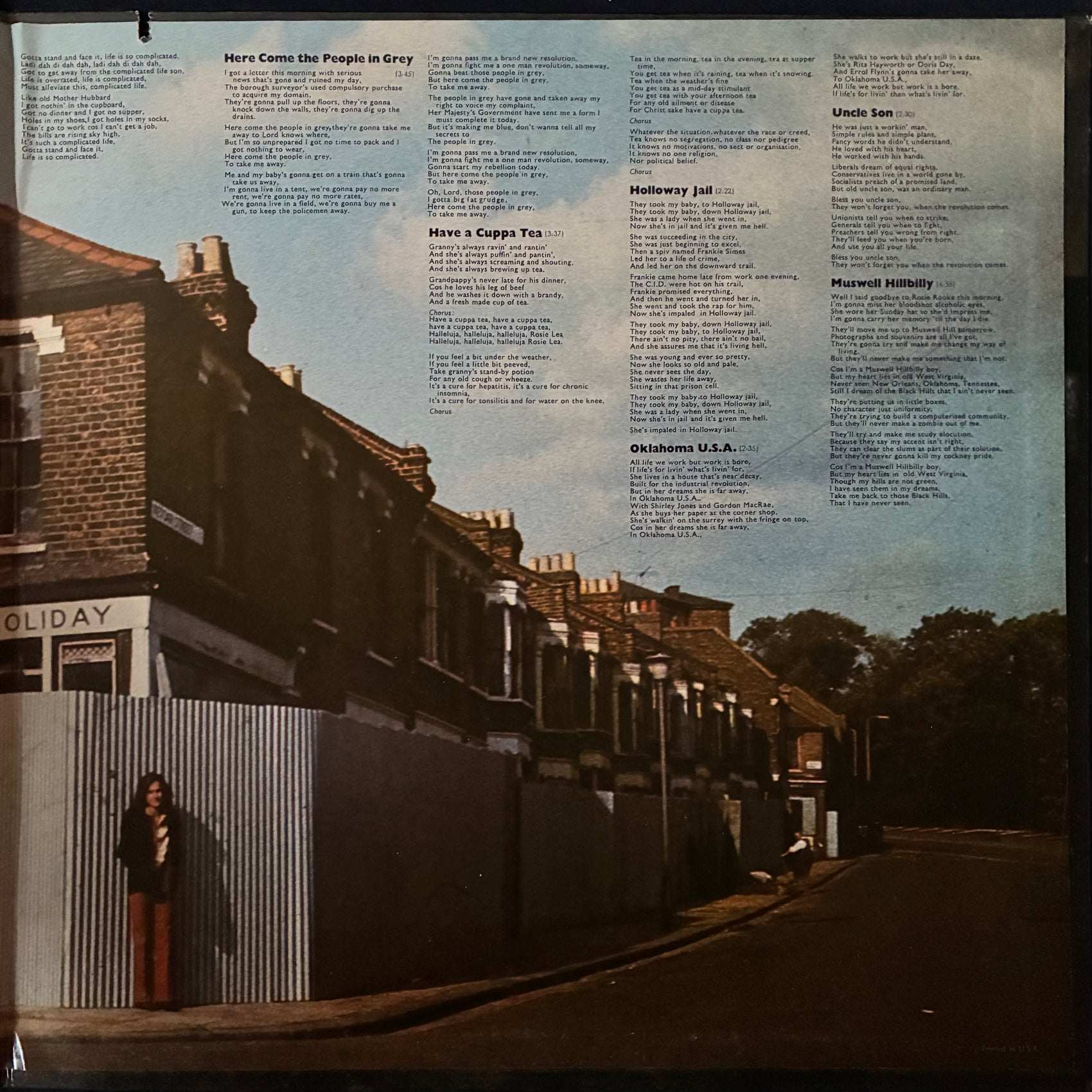 KINKS - MUSWELL HILLBILLIES (USED VINYL 1971 US M-/EX)