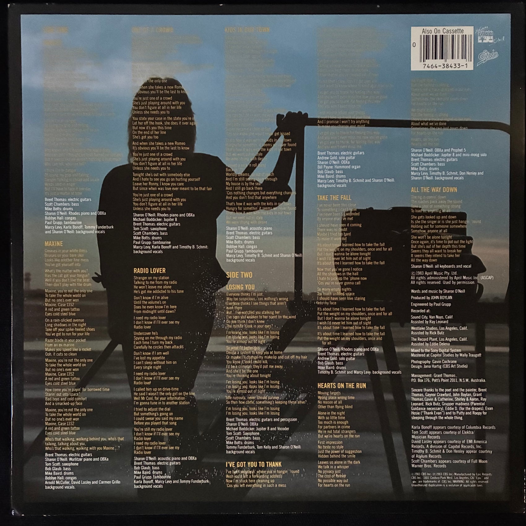 SHARON O'NEILL - FOREIGN AFFAIRS (USED VINYL 1983 US M-/M-)