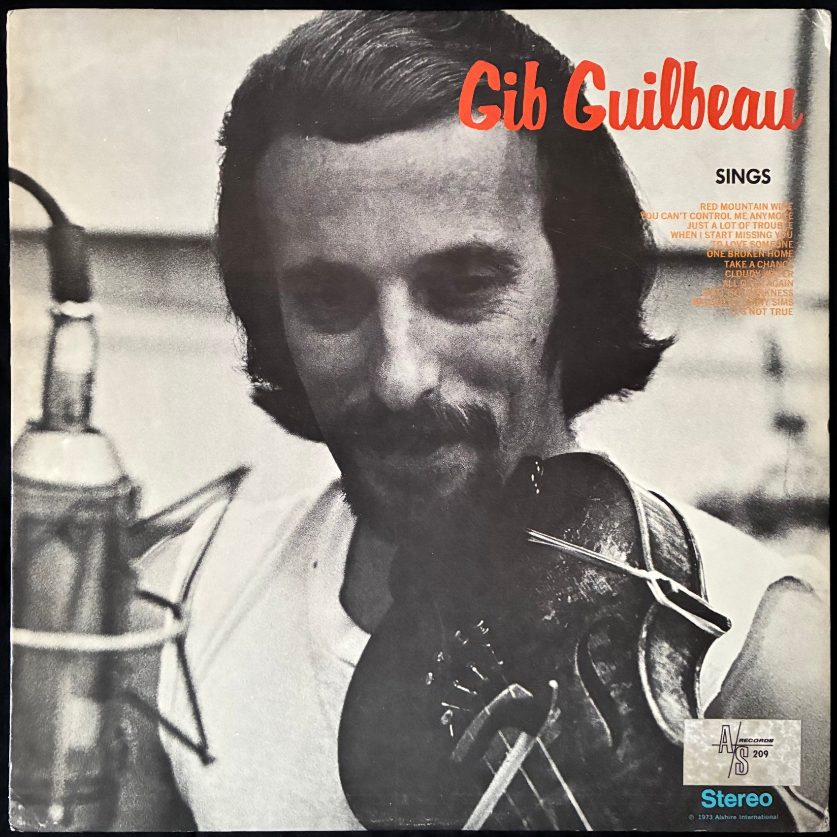 GIB GUILBEAU - SINGS (USED VINYL 1973 US EX+/EX+)