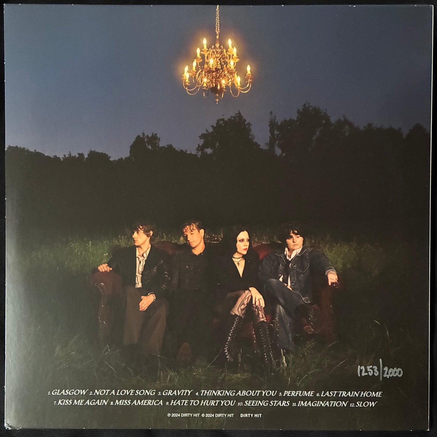 PALE WAVES - SMITTEN (LP+10") (CLEAR/SWIRL COLOURED) (USED VINYL 2024 UK M-/M-)