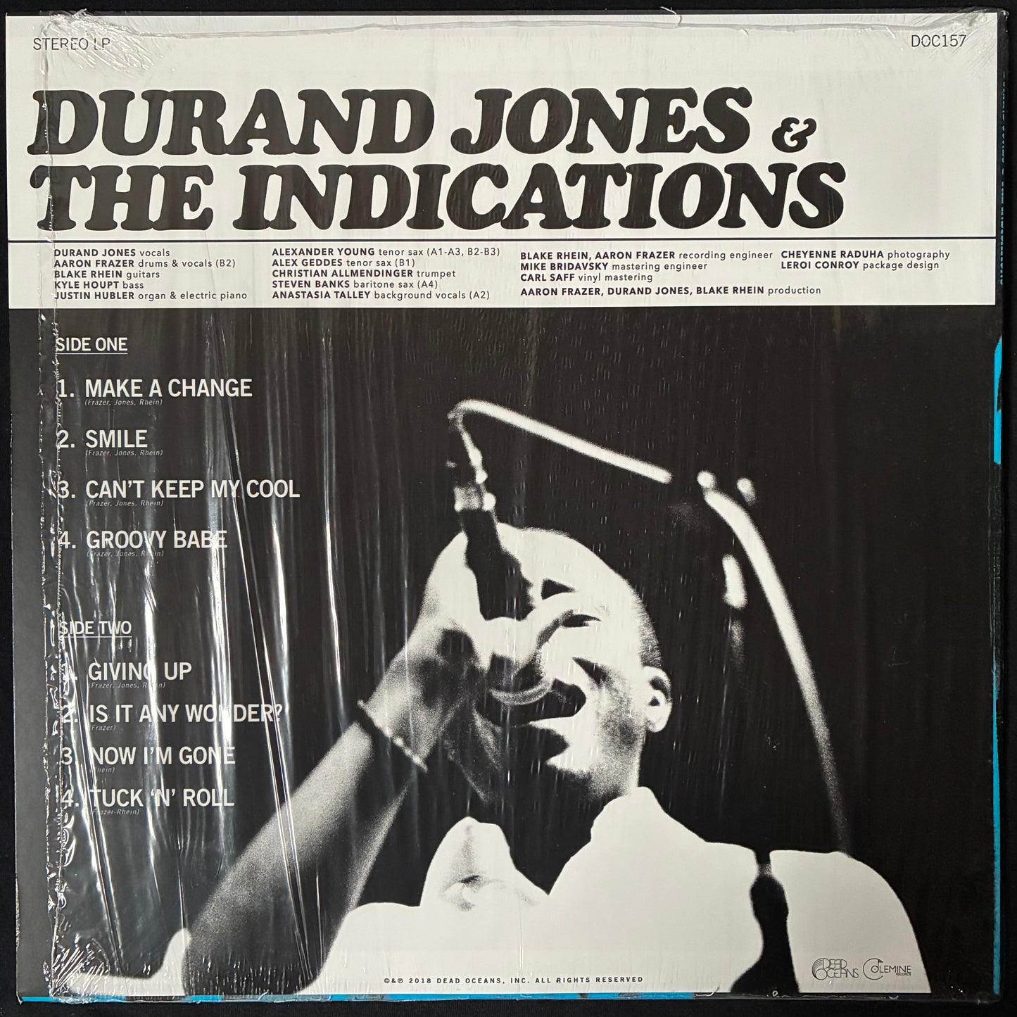 DURAND JONES & THE INDICATIONS - DURAND JONES & THE INDICATIONS (RED COLOURED) (USED VINYL 2018 US M-/M-)