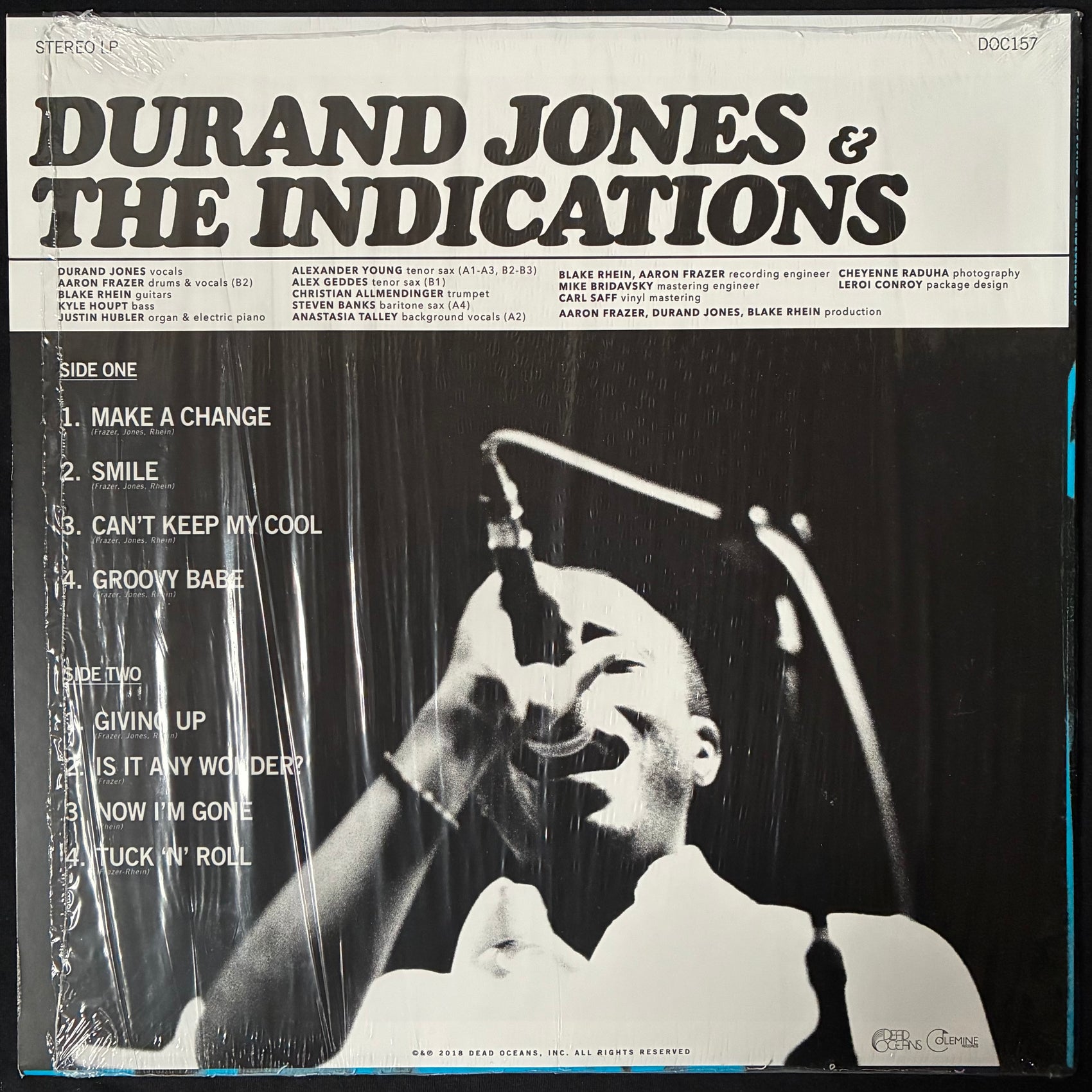 DURAND JONES & THE INDICATIONS - DURAND JONES & THE INDICATIONS (RED COLOURED) (USED VINYL 2018 US M-/M-)