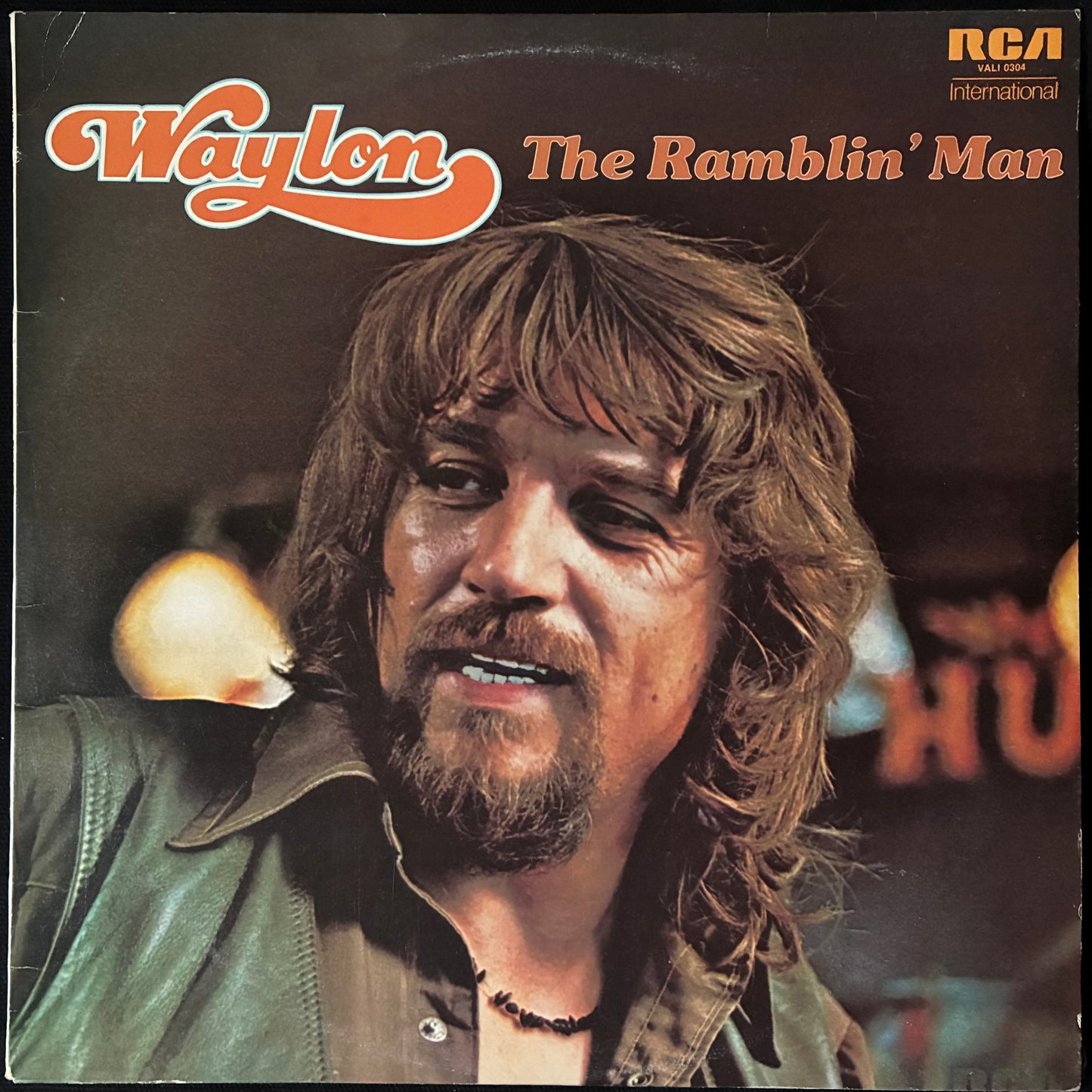 WAYLON JENNINGS - THE RAMBLIN' MAN (USED VINYL 1974 AUS M-/EX+)