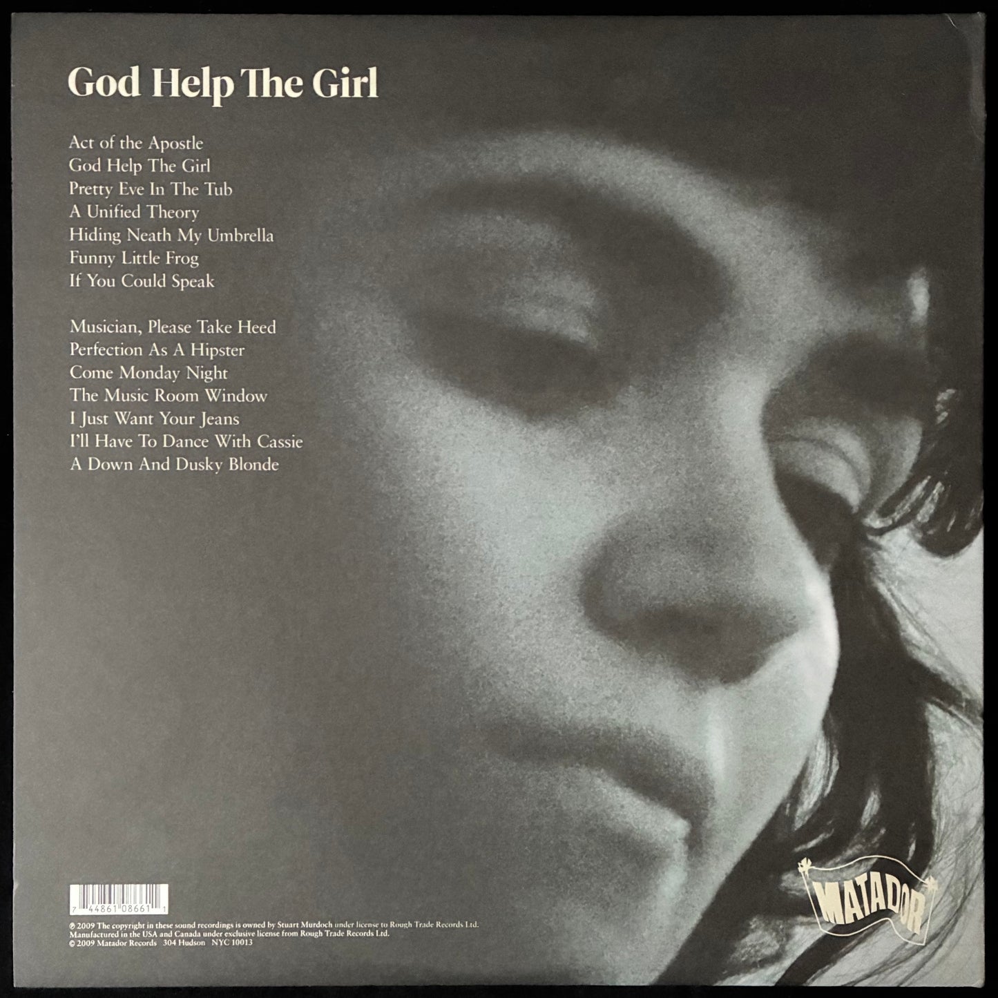 GOD HELP THE GIRL - GOD HELP THE GIRL (USED VINYL 2009 US M-/M-)