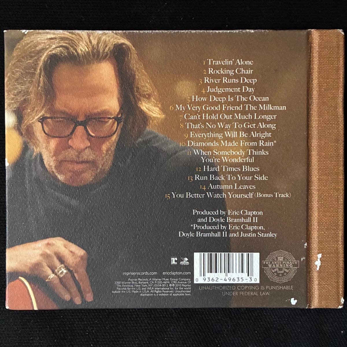 ERIC CLAPTON - CLAPTON (24 KARAT GOLD CD) (USED CD 2010 US M-/EX)
