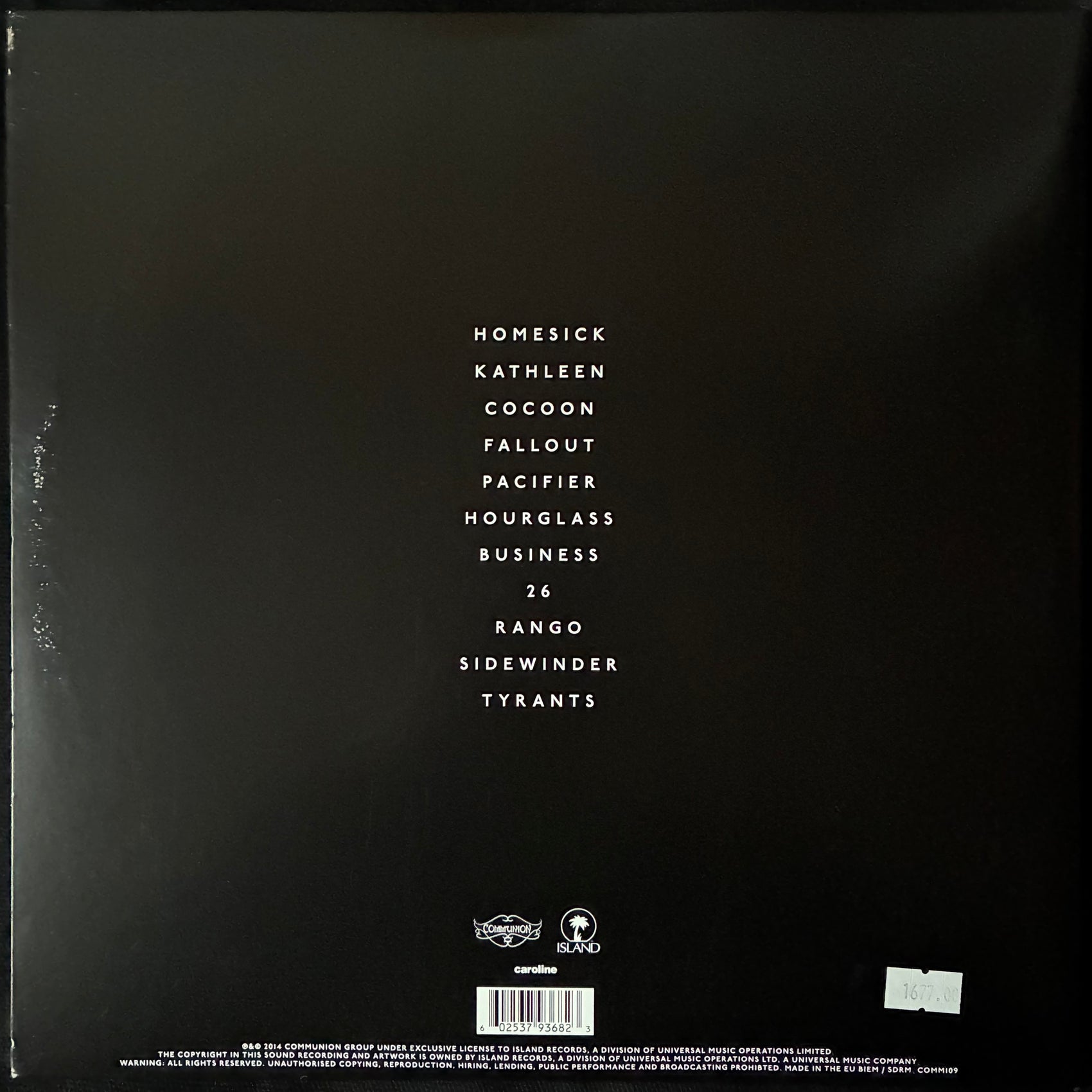 CATFISH AND THE BOTTLEMEN - THE BALCONY (USED VINYL 2014 UK/EU M-/EX)