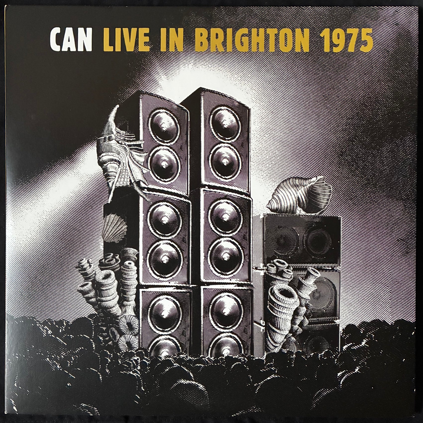 CAN - LIVE IN BRIGHTON 1975 (3LP) (GOLD COLOURED) (USED VINYL 2021 EU M-/M-)