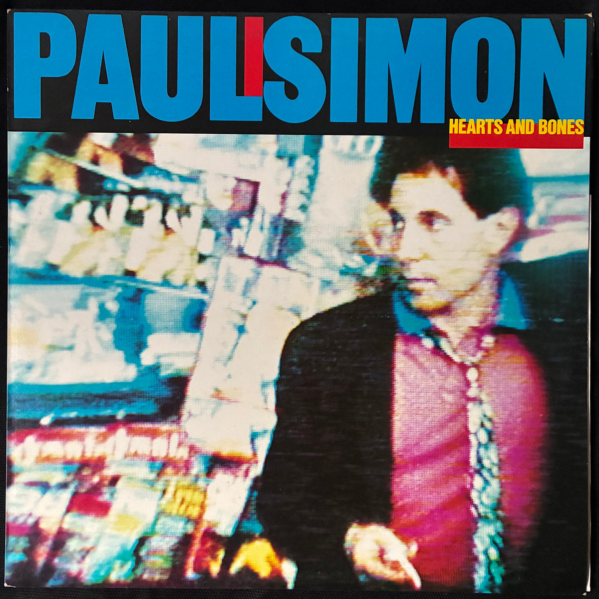 PAUL SIMON - HEARTS AND BONES (USED VINYL 1983 AUS M-/M-)
