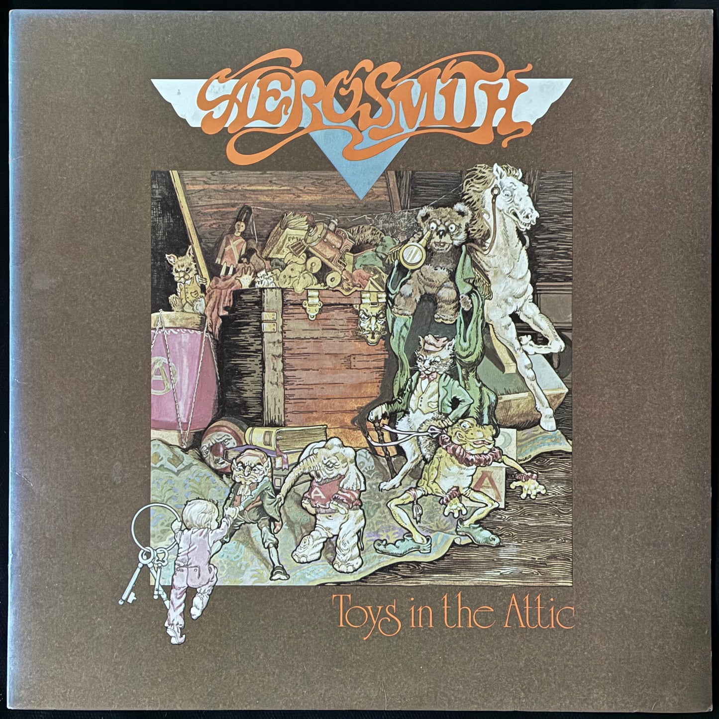 AEROSMITH - TOYS IN THE ATTIC (USED VINYL 1975 JAPAN EX-/EX+)