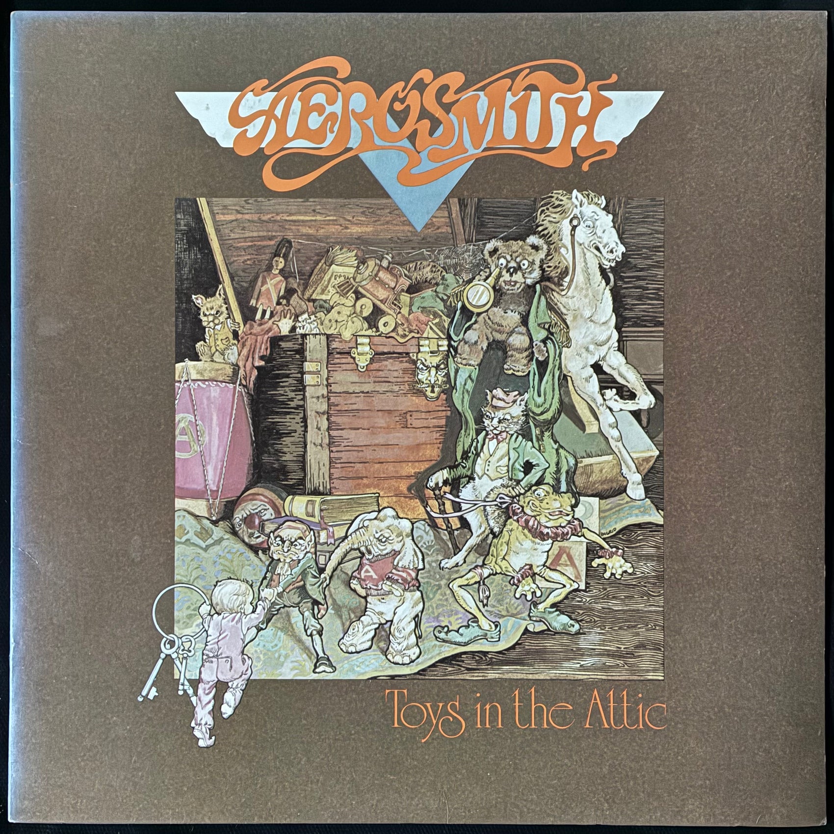 AEROSMITH - TOYS IN THE ATTIC (USED VINYL 1975 JAPAN EX-/EX+)