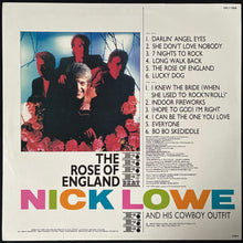Load image into Gallery viewer, NICK LOWE AND HIS COUNTRY OUTFIT - THE ROSE OF ENGLAND (USED VINYL 1985 UK EX+/EX+)
