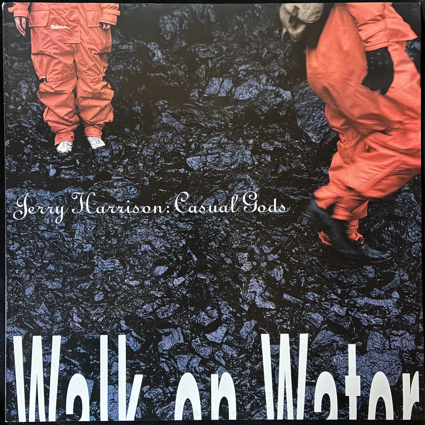 JERRY HARRISON - CASUAL GODS WALK ON WATER (USED VINYL 1990 AUS M-/M-)