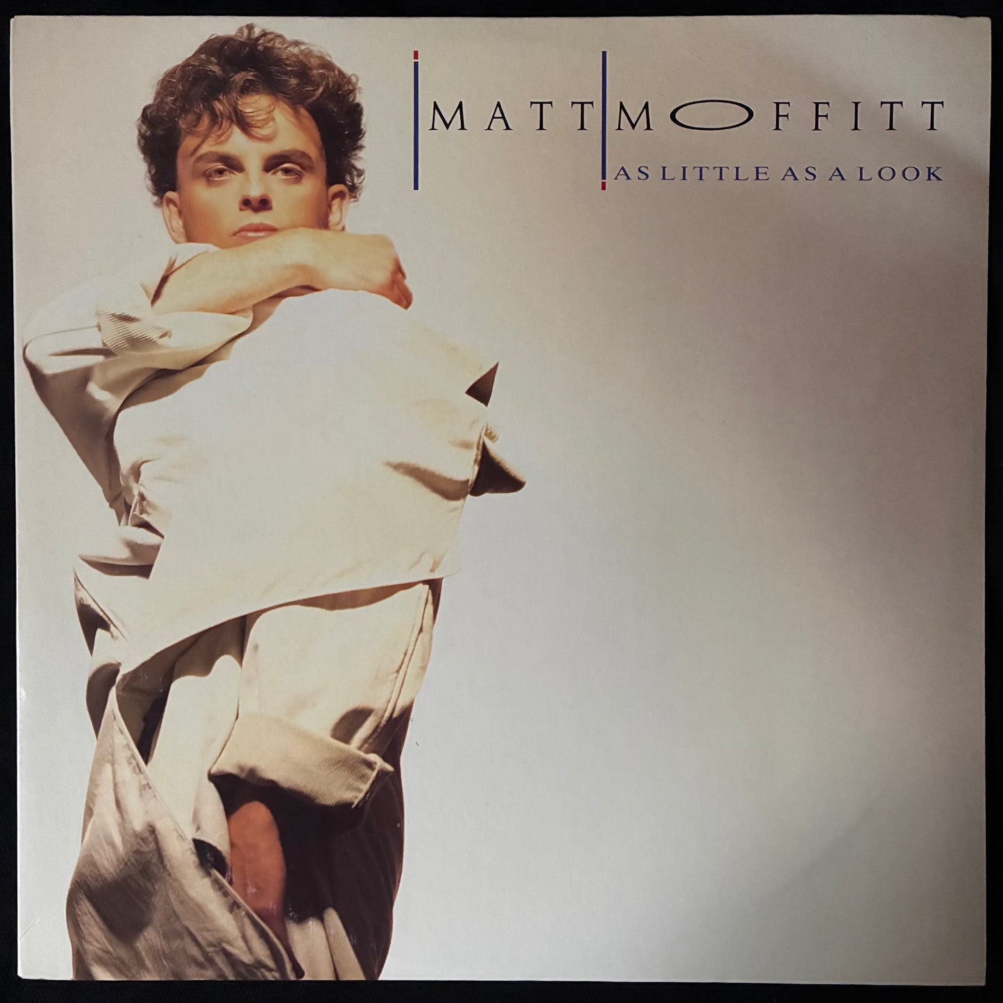 MATT MOFFITT - AS LITTLE AS A LOOK (USED VINYL 1986 AUS M-/EX+)