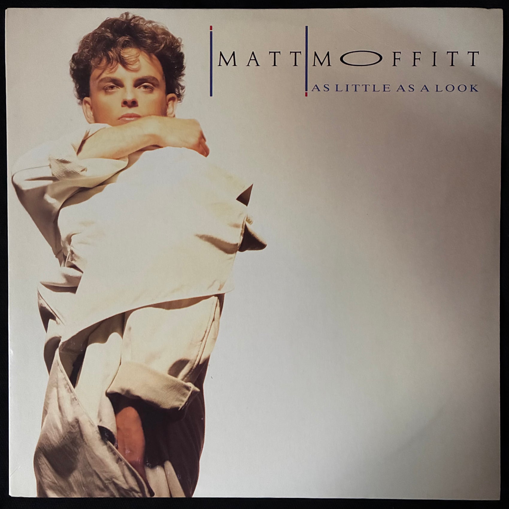 MATT MOFFITT - AS LITTLE AS A LOOK (USED VINYL 1986 AUS M-/EX+)