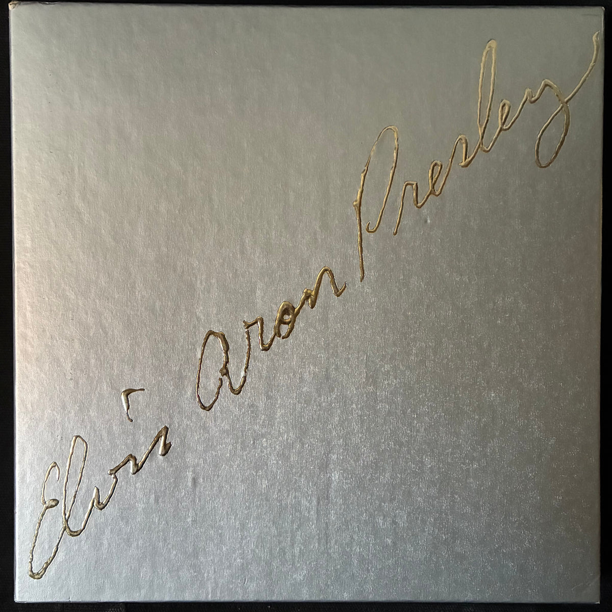 ELVIS PRESLEY - ELVIS ARON PRESLEY 1955-1980 : 25TH ANNIVERSARY (8LP BOX SET) (USED VINYL 1980 US M-/M-)