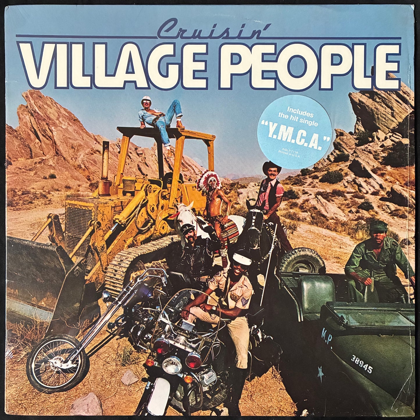 VILLAGE PEOPLE - CRUISIN' (USED VINYL 1978 US M-/M-)