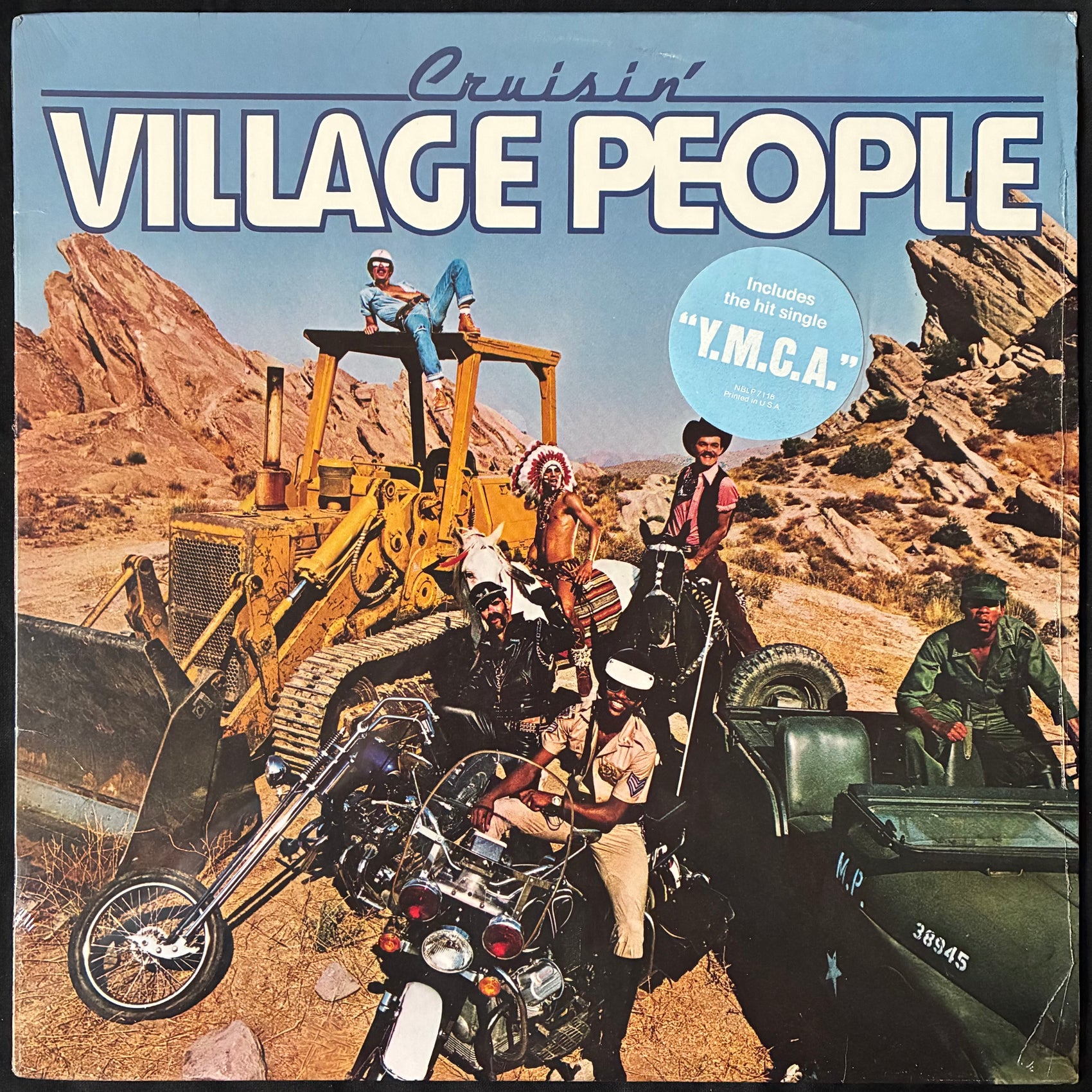 VILLAGE PEOPLE - CRUISIN' (USED VINYL 1978 US M-/M-)