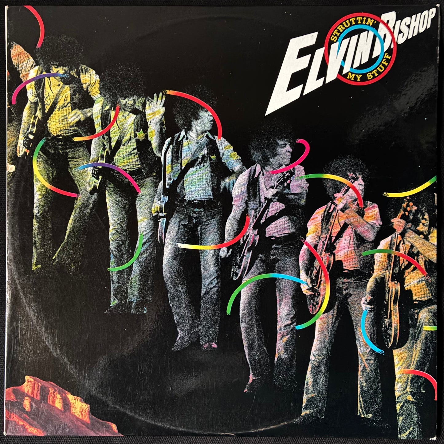 ELVIN BISHOP - STRUTTIN' MY STUFF (USED VINYL 1975 AUS M-/EX+)