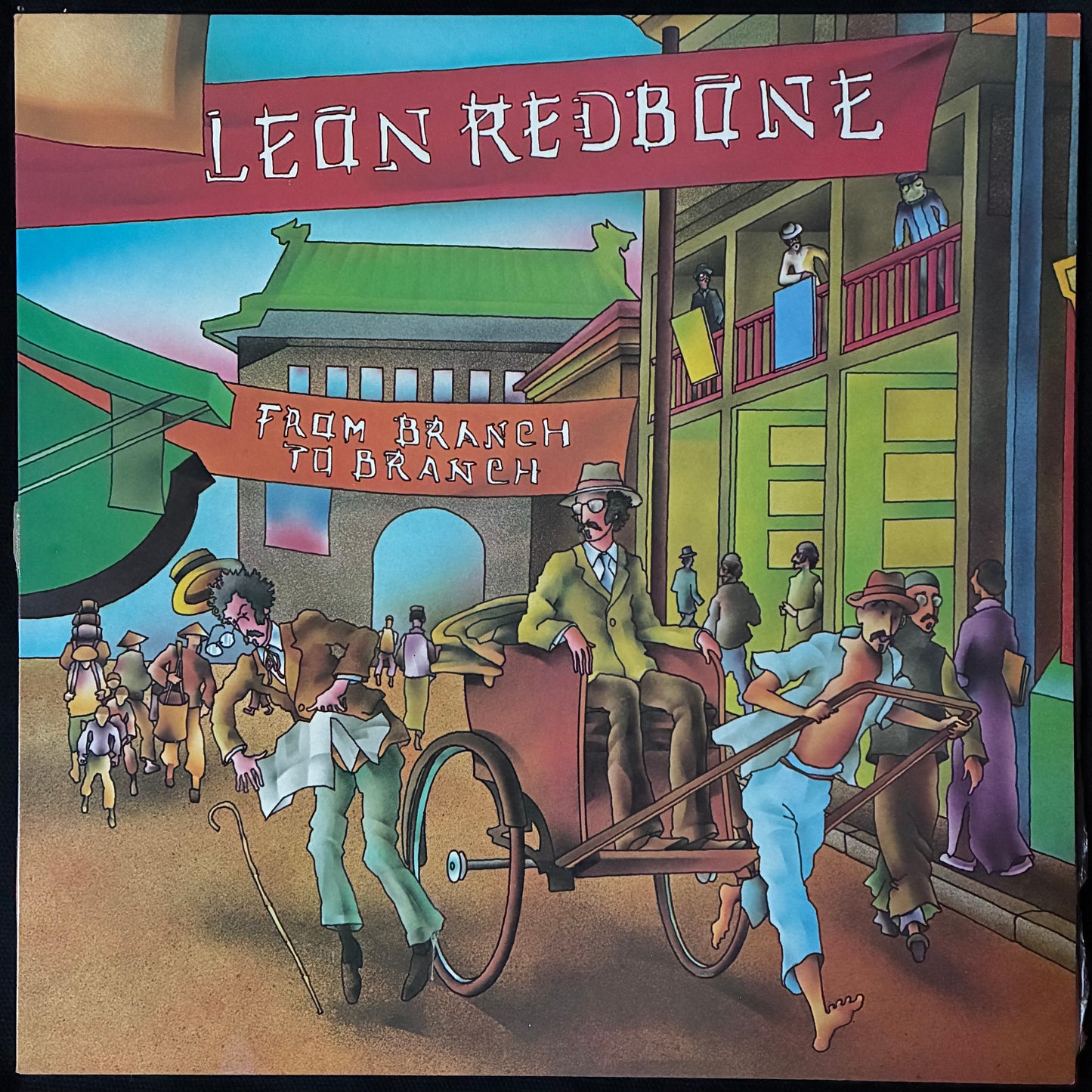 LEON REDBONE - FROM BRANCH TO BRANCH (USED VINYL 1981 AUS M-/M-)