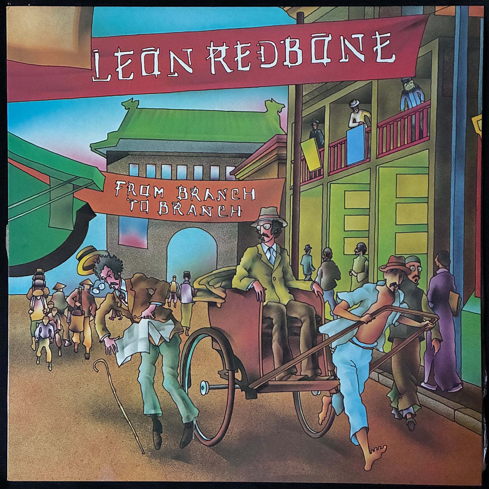 LEON REDBONE - FROM BRANCH TO BRANCH (USED VINYL 1981 AUS M-/M-)